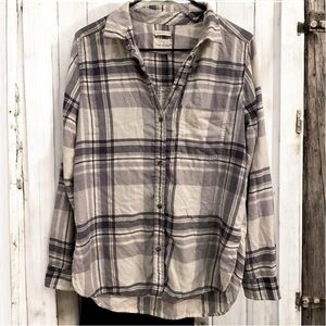 ❤️🎀 LIKE NEW American Eagle Boyfriend Flannel